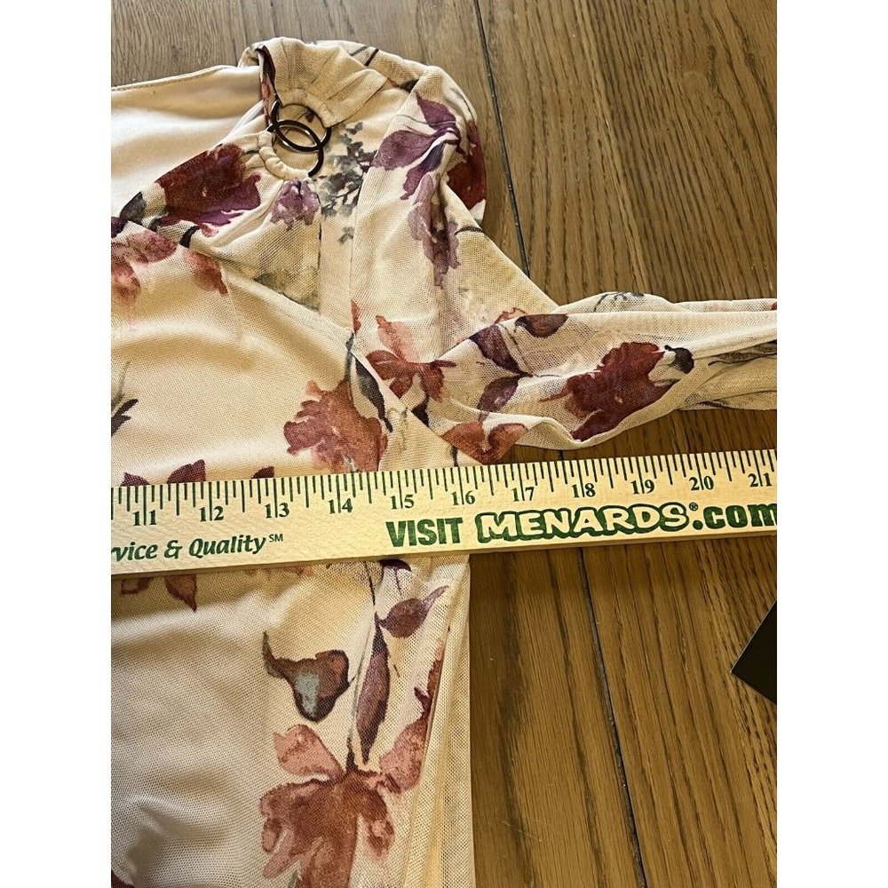 Kate And Lily NWT Floral Dress Size 10p Boho Summer Chic Wedding Formal Party - Picture 8 of 15
